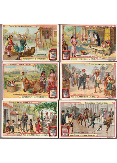 1909 -  Liebig Sang. 956 ITA Episodi della Vita dei Fanciulli (I ed.)